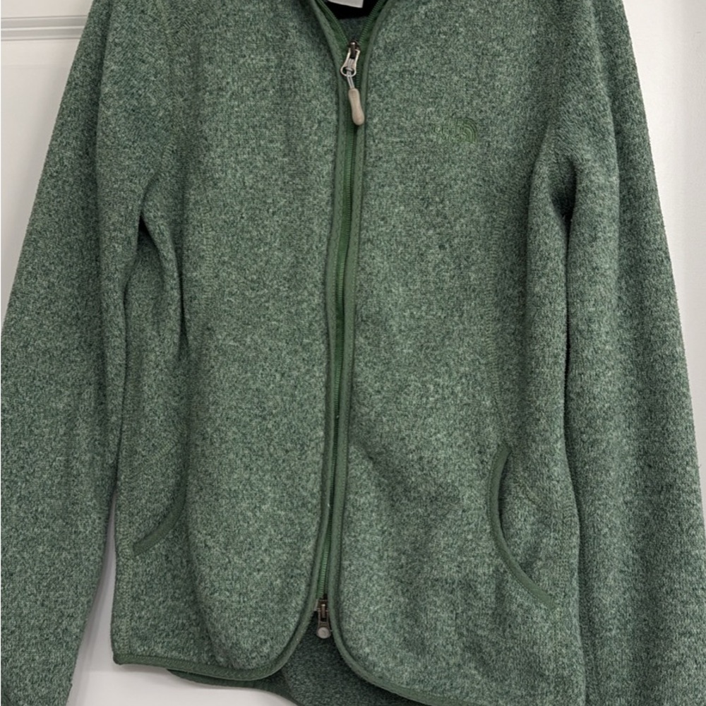The North Face women’s  Green Fleece Jacket